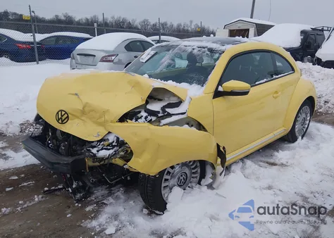 2013 Volkswagen Beetle 2.5L из США, поврежденный, VIN 3VWJP7AT2DM664429